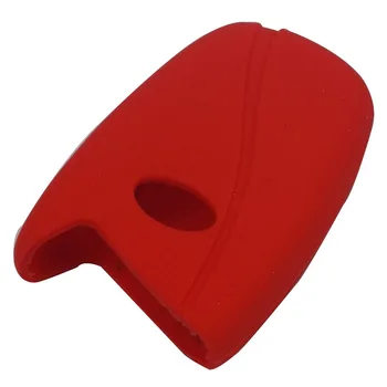 Keyforkess 30 pz/lotto 3 pulsanti a distanza Smart Car chiave copertura della cassa del Silicone per Hyundai Solaris ix35 ix45 Accent Elantra Santa Fe - Jingyuqin 30 pz lotto 3 pulsanti a distanza Smart Car chiave copertura della cassa del