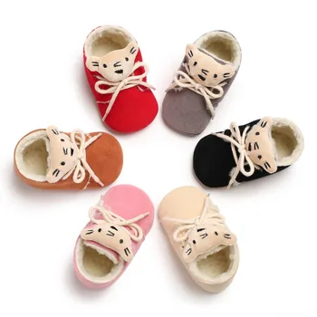 

Soft Bottom Cute Bear Baby Shoes Infant Newborn Girl Boy Non-Slip First Walkers Shoes Sneaker