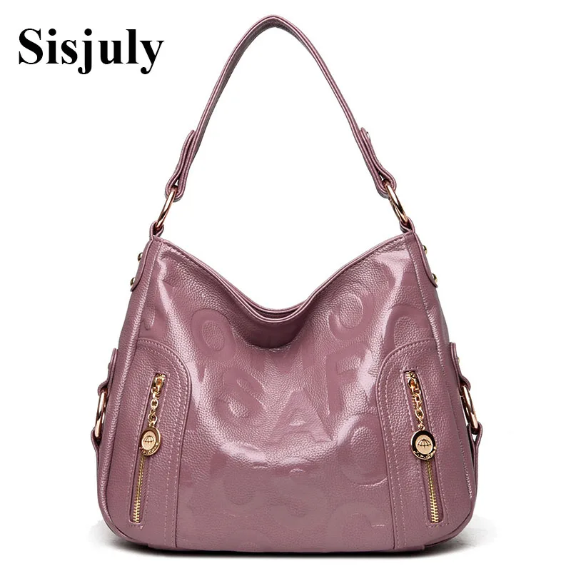 

Sisjuly New Large Capacity Women Tote Bag Leather Handbags Designer Female Messenger Bag Shoulder Crossbody Bags for Women 2018
