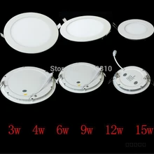 Ультра тонкий дизайнерский светодиодный светильник с регулируемой яркостью 3 Вт/6 Вт/9 Вт/12 Вт/15 Вт/18 Вт потолочный Встраиваемый светодиодный светильник для кухни или ванной комнаты