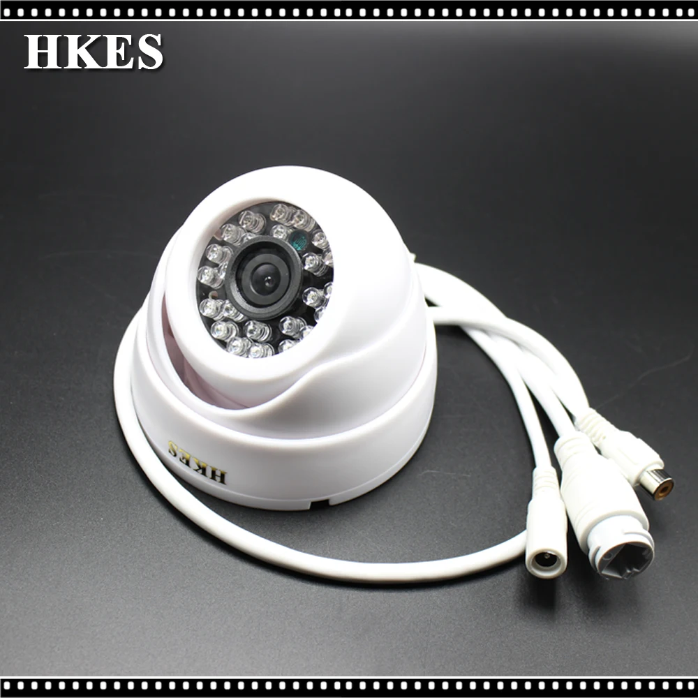 

4pcs/lot High Resolution Audio IP Camera Wired 720P Onvif 3.6mm Lens Indoor CCTV IR Dome IP Cam