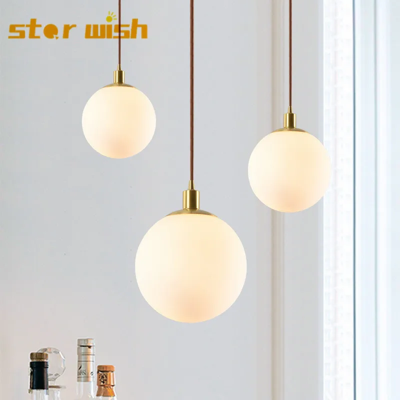 Золотая стеклянная лампочка star wish 15 см 20 25 для украшения столовой спальни