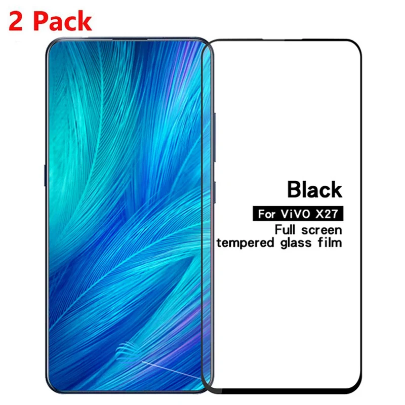 2 шт./лот 3D закаленное Стекло для Vivo X27 V15 Pro Экран протектор пленка celular iqoo