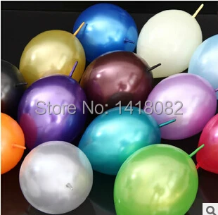 

6 inch tail pearl balloons Needle tail gas ball Wedding birthday party supplies marriage room decoration