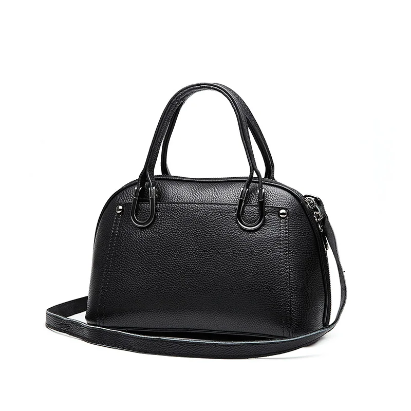 Shell shape design suture decoration designer women handbags high quality shoulder bags beautiful simple Genuine Leather bag