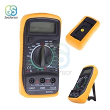 XL830L Portable LCD Digital Multimeter Backlight AC/DC Ammeter Voltmeter Ohm Tester Meter Handheld Multimeter lcd digital multimeter multifunctional tester meter backlight ac dc ammeter voltmeter ohm meter handheld lcd display multimeter