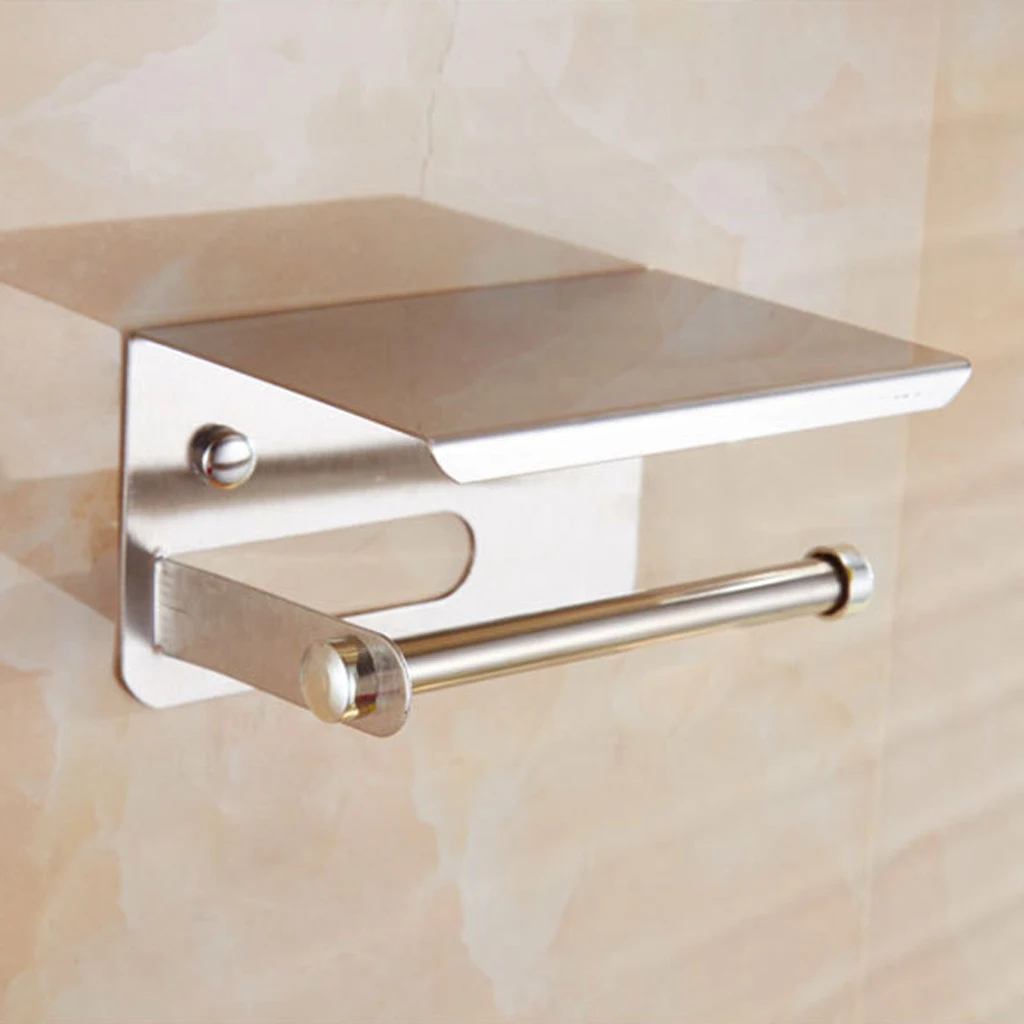 Настенный держатель для унитаза из нержавеющей стали|Держатели бумаги| |