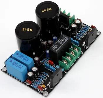 

LM3886 amplifier board 2.0 UPC1237 10000UF with speaker protection board 2*68W