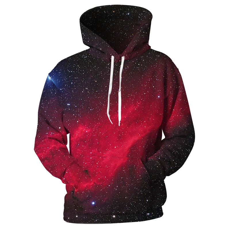 

Cloudstyle 2019 3D Hoodies Sweatshirts Men Space Astronaut Planet Balloon 3D Print Fashion Streetwear Pullover Tops Tracksuits