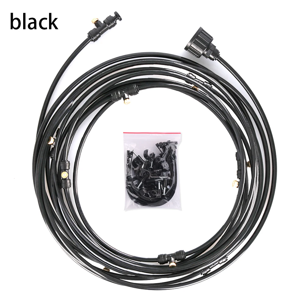 

Practical Atomized Sprinkler Irrigation Set Humidification Cooling Effect Obvious Irrigation Devices with Dust Removal for Yard