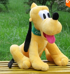 

1pcs 40cm&60cm Cute Stuffed big Size Sitting Plush Pluto Dog Plush Toys Mickey Minnie Doll Kids Toys Gifts For Children
