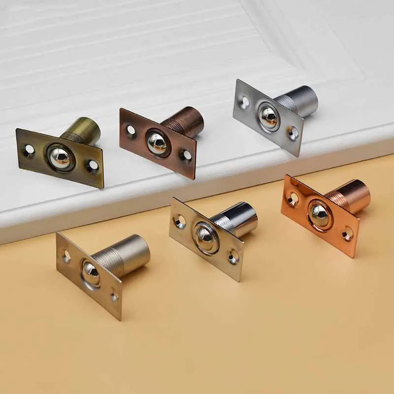 

2pcs Door Stop Closer Stoppers Damper Buffer Magnet Cabinet Catches With Screws For Kitchen/bathroom/bedroom door