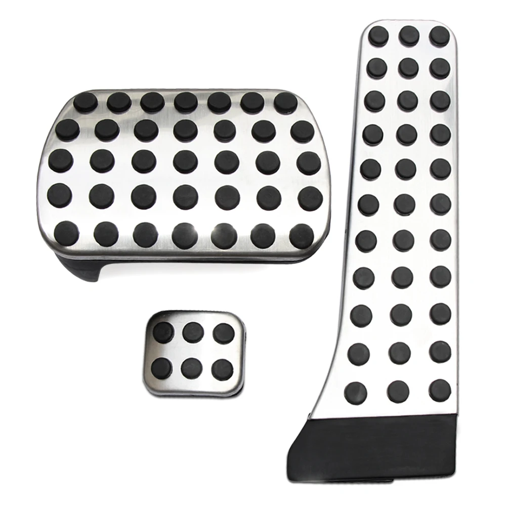 

3pcs/set Gas Fuel Brake Footrest Foot Pedal Plate AT For Mercedes Benz W202 W203 W204 W205 C180 C220 C250 C300 C400 C Class