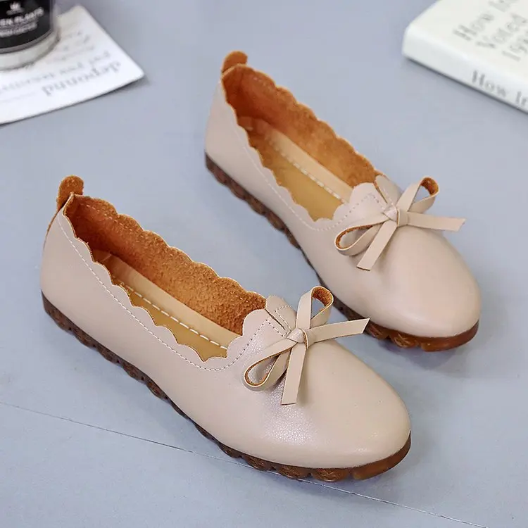 Brand Ksyoocur New Ladies Flat Shoes Casual Women Shoes Comfortable Round Toe Flat Shoes Spring/summer Women Shoes X04