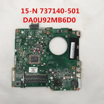 

Free shipping For HP 15-N Laptop motherboard 737140-501 737140-001 DA0U92MB6D0 737501-501 A8-4555M cpu DDR3 100% full Tested