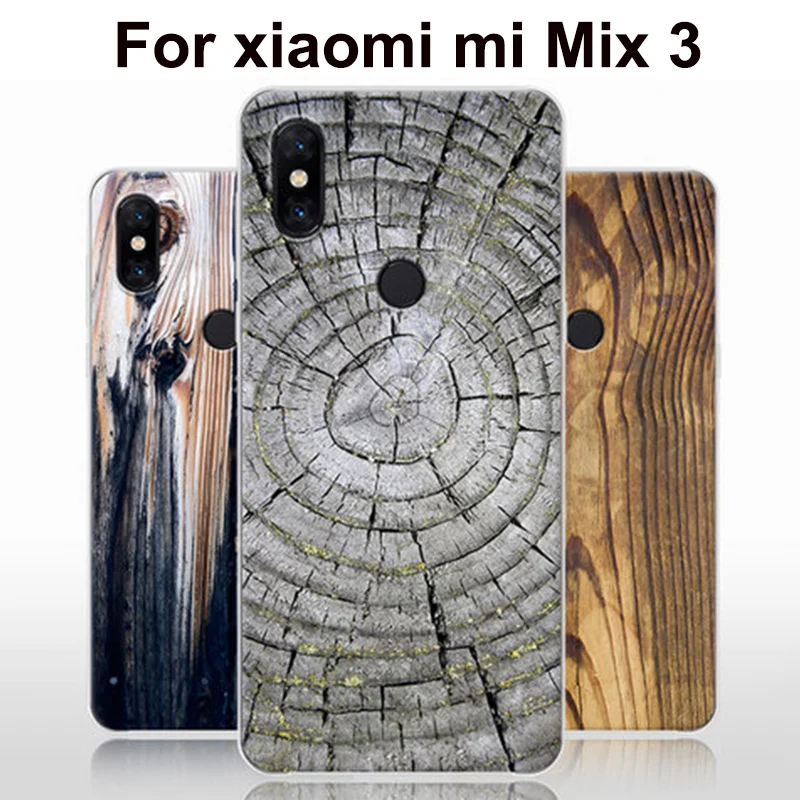 Чехол 6 39 дюйма для xiaomi mi Mix 3 чехол Mix3 жесткие чехлы из поликарбоната с текстурой
