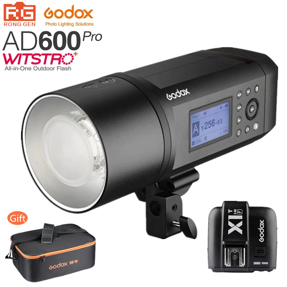 

Godox AD600Pro AD600 Pro HSS 1/8000s TTL 2.4G Wireless Outdoor Flash Photography lights X1T-F Trigger for Fuji Fujifilm Camera