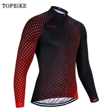TOPBIKE, Мужская Джерси с длинным рукавом для велоспорта, одежда для велоспорта, Майо, ciclismo, hombre, Джерси для мотокросса, Мужская весенняя и осенняя рубашка