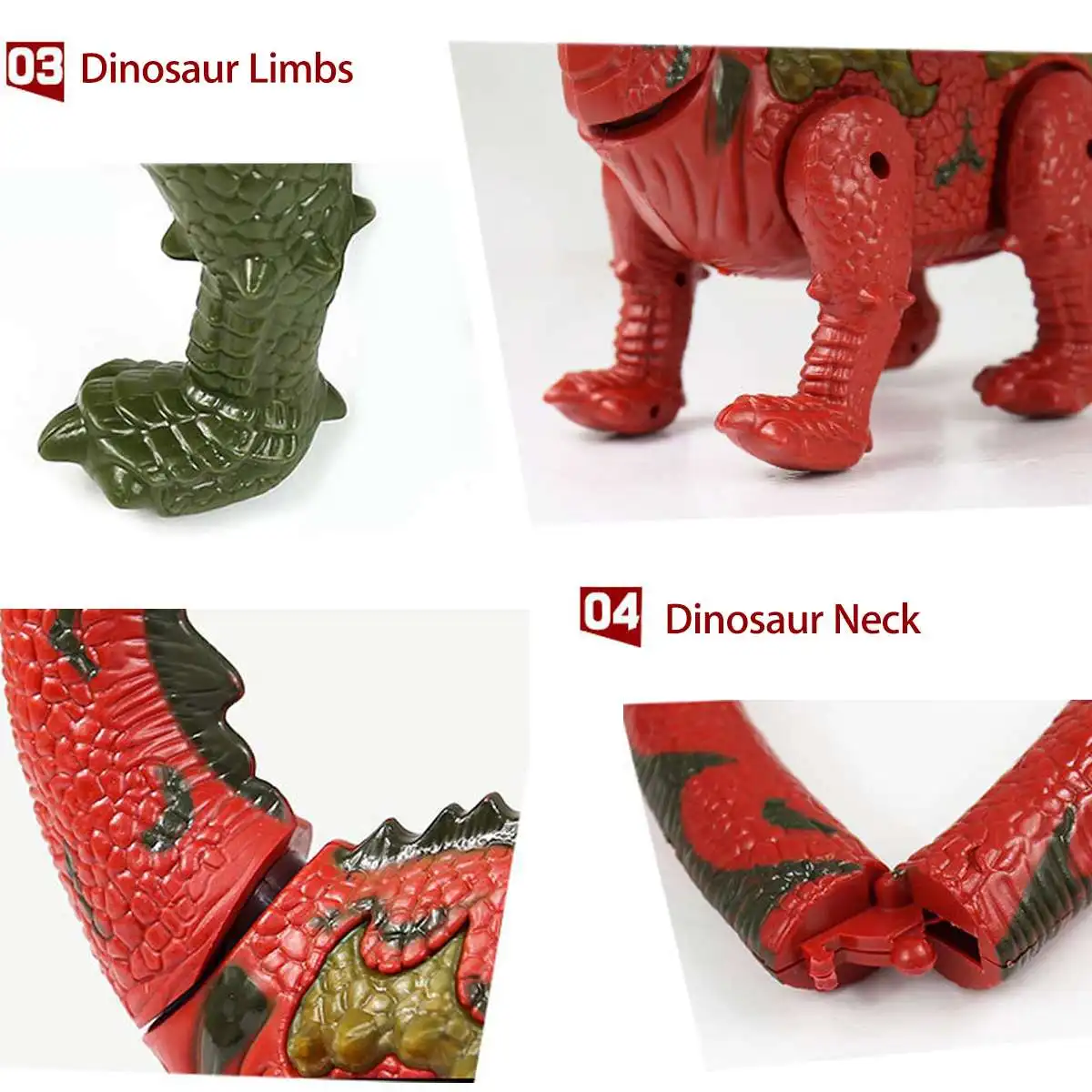 Luzes de Projeção Presentes de Aniversário Crianças Brinquedos Elétrica Andando Dinossauro Brinquedo Longo Pescoço Colocar Ovos Rugido Sons Natal Asa 9 Cheap Animais e robôs por radiocontrole