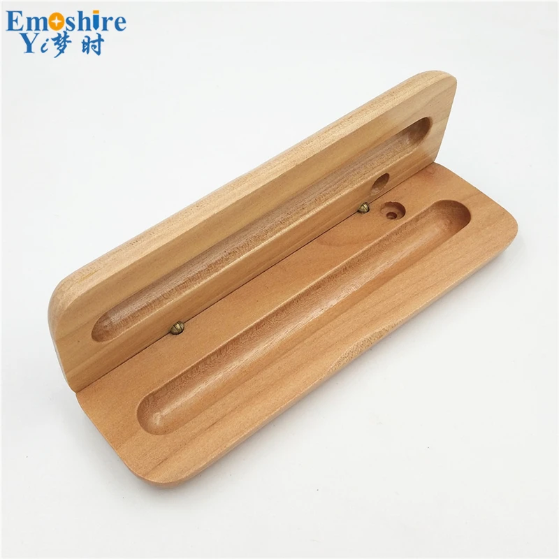 Продвижение на заказ Emoshire деревянные пеналы новая Подарочная коробка пеналы для школы офисные канцелярские принадлежности B039