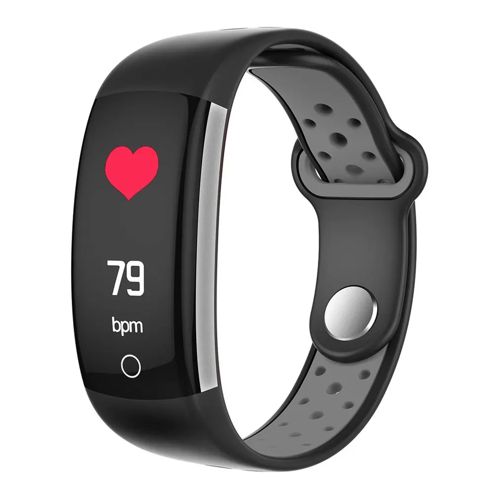

Q6 Color Screen Smart Bracelet 0.96 Color Screen Real-Time Heart Rate Monitoring Information Push Call Reminder Waterproof
