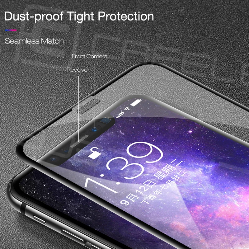  Cafele Vollständige Abdeckung Screen Protector für iPhone XR XS MAX 8 7 6 plus Klar Gehärtetem Glas