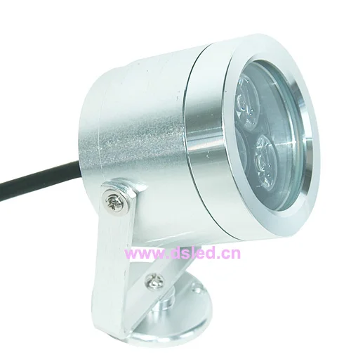 IP65, 3W Светодиодный точечный светильник, светодиодный светильник для улицы, светодиодный светильник для газона, светодиодный садовый светильник, DS-06-8-3W, 3X1 W, 110-250VAC, 2 года гарантии