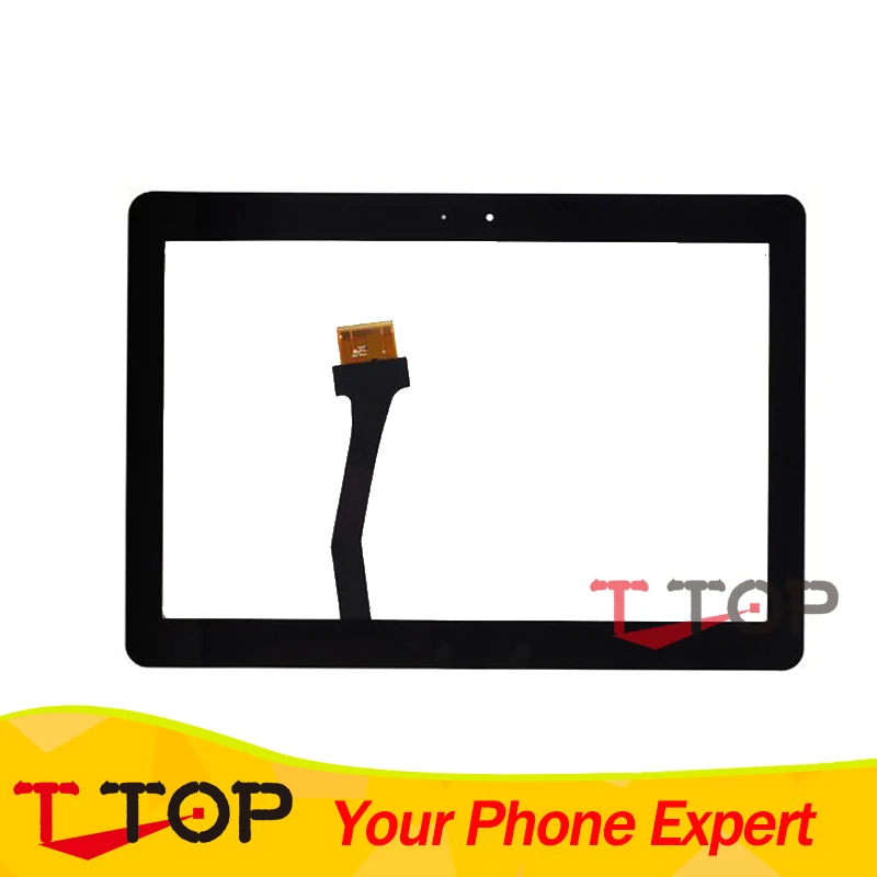 Touch Screen Digitizer For Samsung Galaxy Tab 2 II 10.1 GT P5100 P5110 N8000 Black White Color 1PC/Lot | Мобильные телефоны и