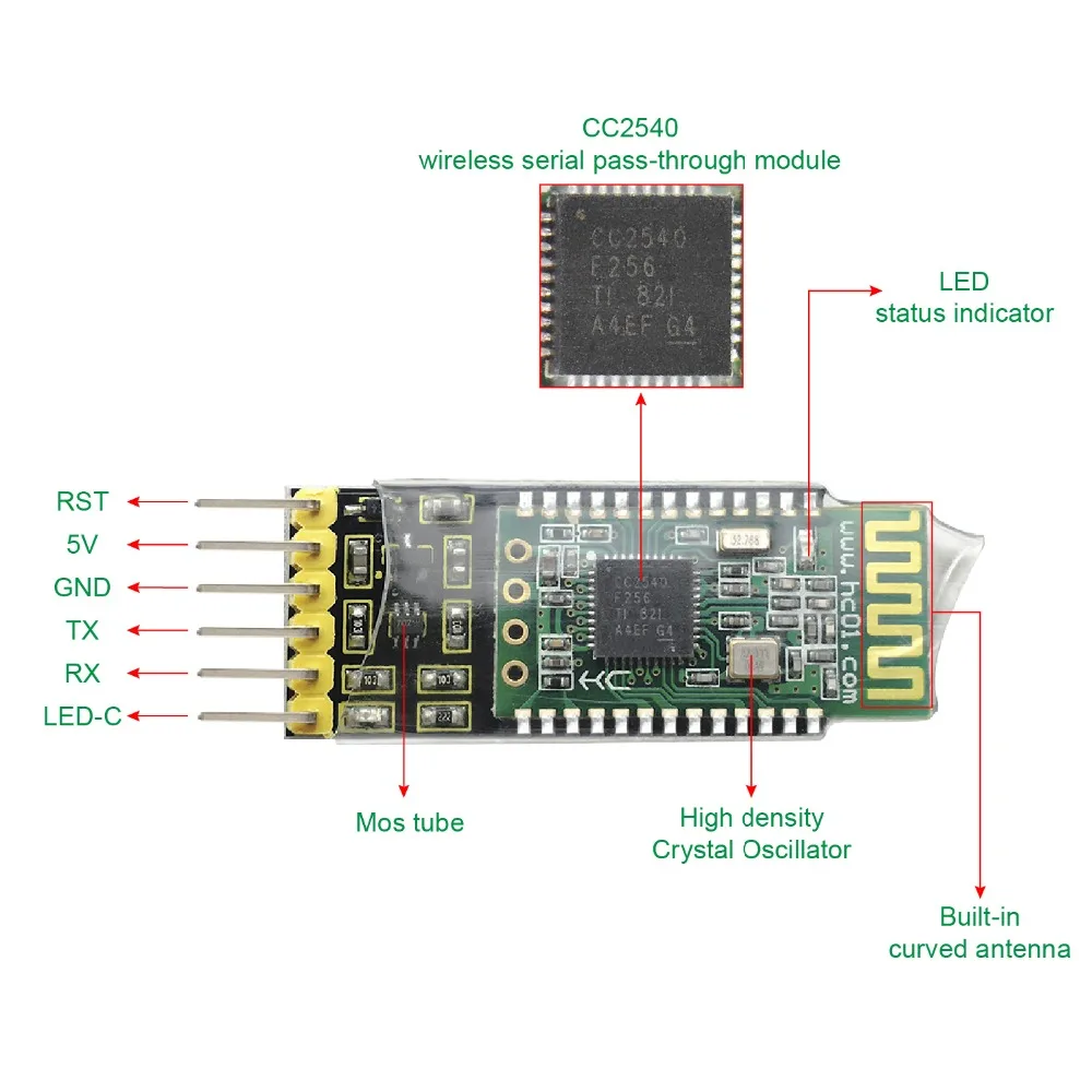 Keyestudio HC-08 Bluetooth главный Slave модуль приемопередатчик для Arduino совместим с iOS и Android