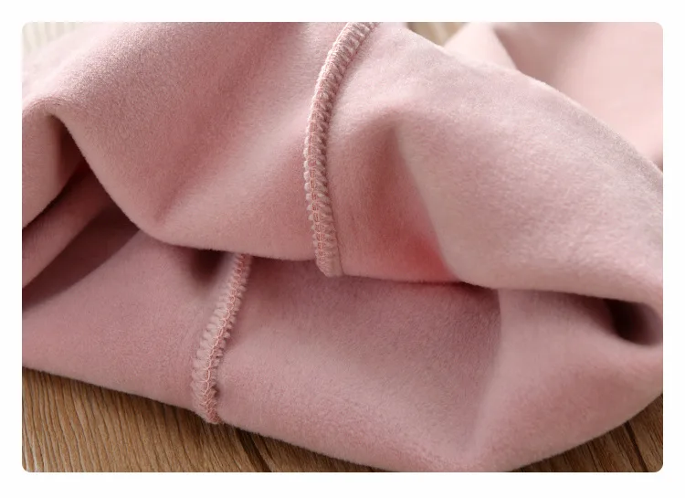 New High Quality Winter Kids Thick Warm Pants Elastic Waist Colorful Cotton Girl Pants Girls Leggings Children Pants