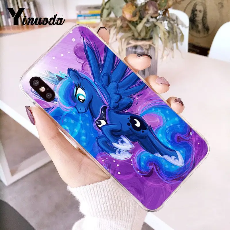 Binful Magic My Little Pony чехол для iphone 12 5 5Sx 6 7 7plus 8 8Plus X XS MAX XR Fundas Capa 12mini|Бамперы| |