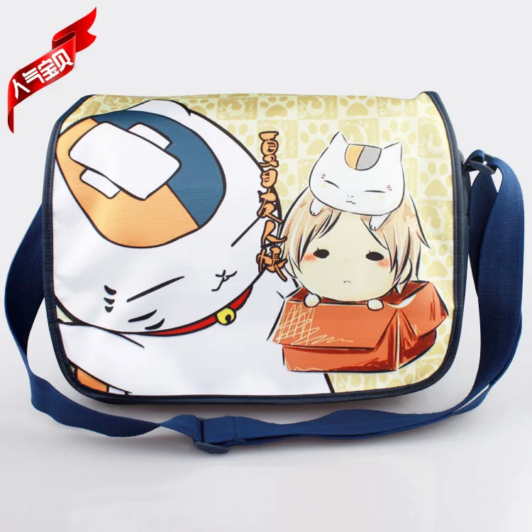 

Anime Natsume Yuujinchou Cosplay Anime Handbags oblique shoulder bag man and woman animation student bag leisure wild