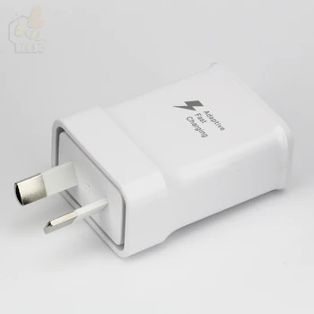 

S6 AU Plug quick fast charger 2.0 9.0V 1.67A or 5.0V 2A Home Wall Adapter Charger For Samsung Galaxy Note3 S6 s7 s8 300pcs/lot
