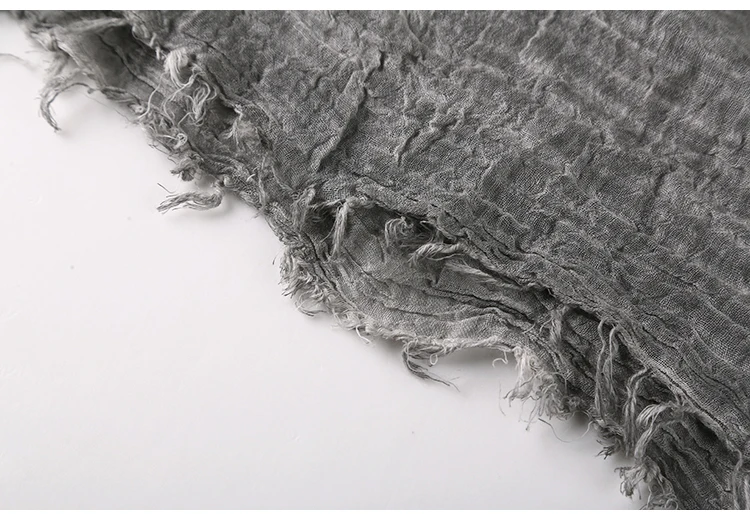 Шарфы мужские винтажные серые теплые длинные с кисточками|brand design scarf|brand fashion