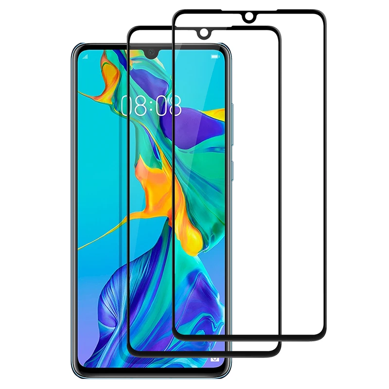 

High Quality 9HD Screen Protector Tempered Glass For Huawei P30 3D Full Cover Protection Glass