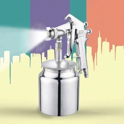 

F75 paint spray gun spray gun pot pneumatic tools home car sprayer high atomization paint spray gun