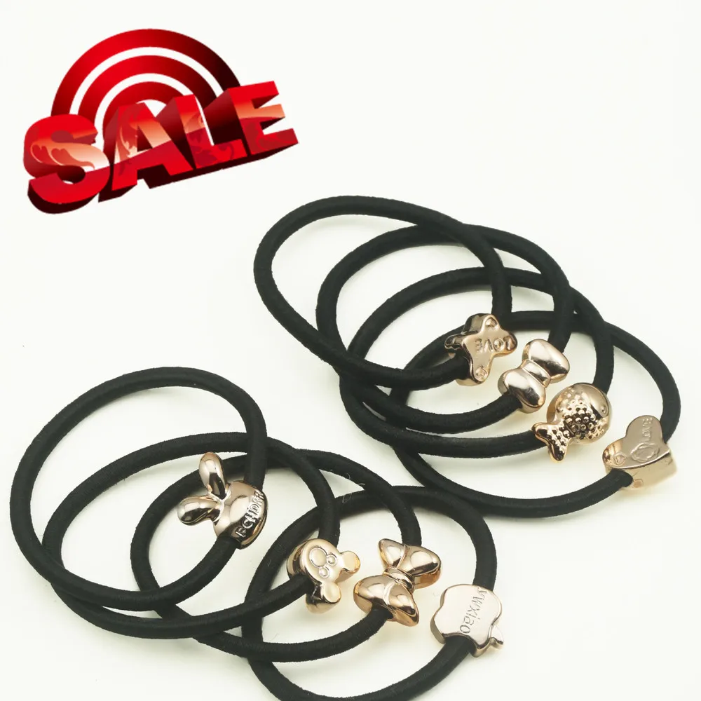 2014 New product 3mm Kim Korea selling hair ring hair rope Korean hair