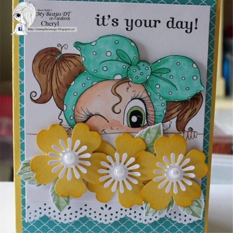 

Transparent Rubber Silicone Clear Stamps and metal cutting dies for Tampons Seal Card Making Diy boy and girl