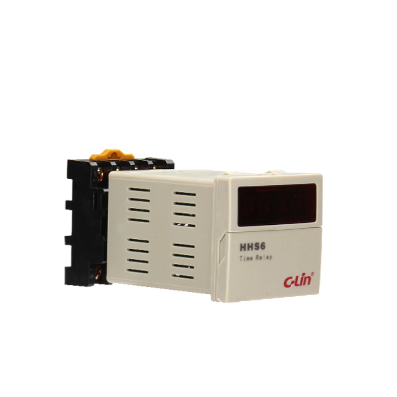 

HHS6(JSS48A) Number Show Time Relay 2 Group Electricity Time Delay Zero Suspend 11 Foot AC380V