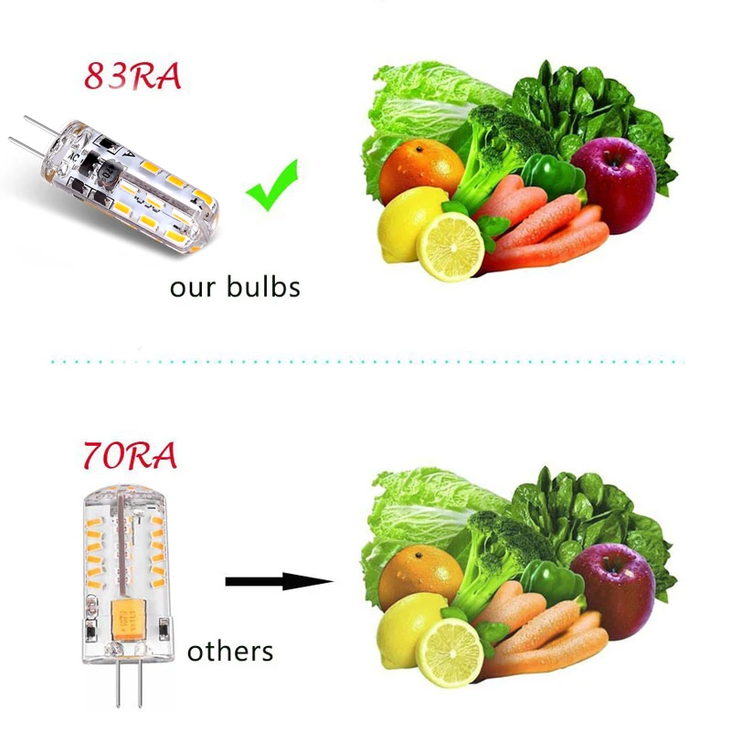 10 шт G4 светодиодный Лампа 12 V AC DC 1,5 W светодиодный G4 свет лампы накаливания 360 Угол луча 3014SMD заменить 10 W галогенная лампа Теплый натуральный