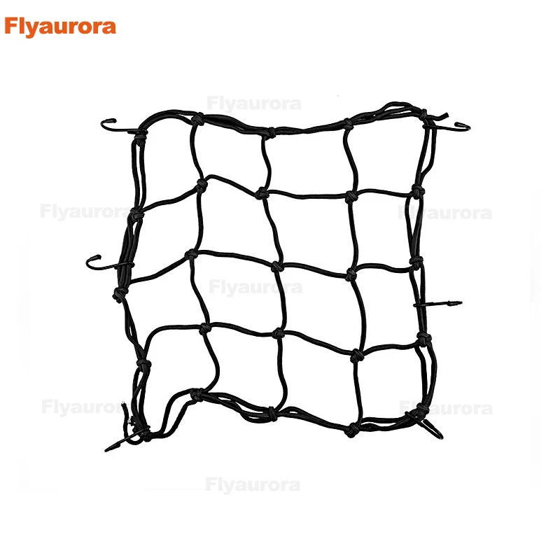 Универсальный банджи карго сетка мотоциклетный шлем сетка для хранения мотоциклетный шлем банджи багаж удерживающий хранение грузовой Органайзер сетка - Цвет: Черный