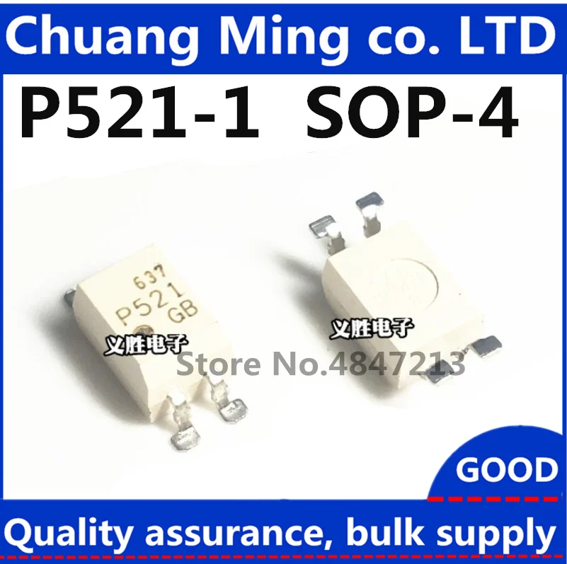 Бесплатная доставка 100 шт./лот TLP521 1GB SOP4 1 SOP P521 GB SMD новый и оригинальный IC лапками