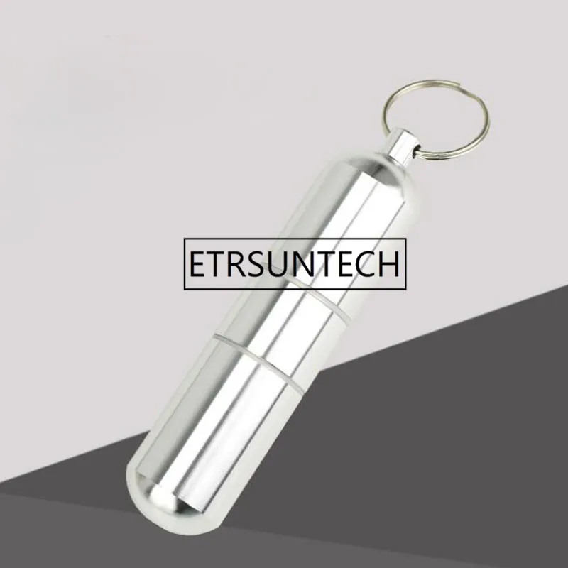 

200pcs Metal Cigarette Box Holder Aluminum Portable Keychain Cigarette Case Storage For Outdoor Camping Smoking Accessories