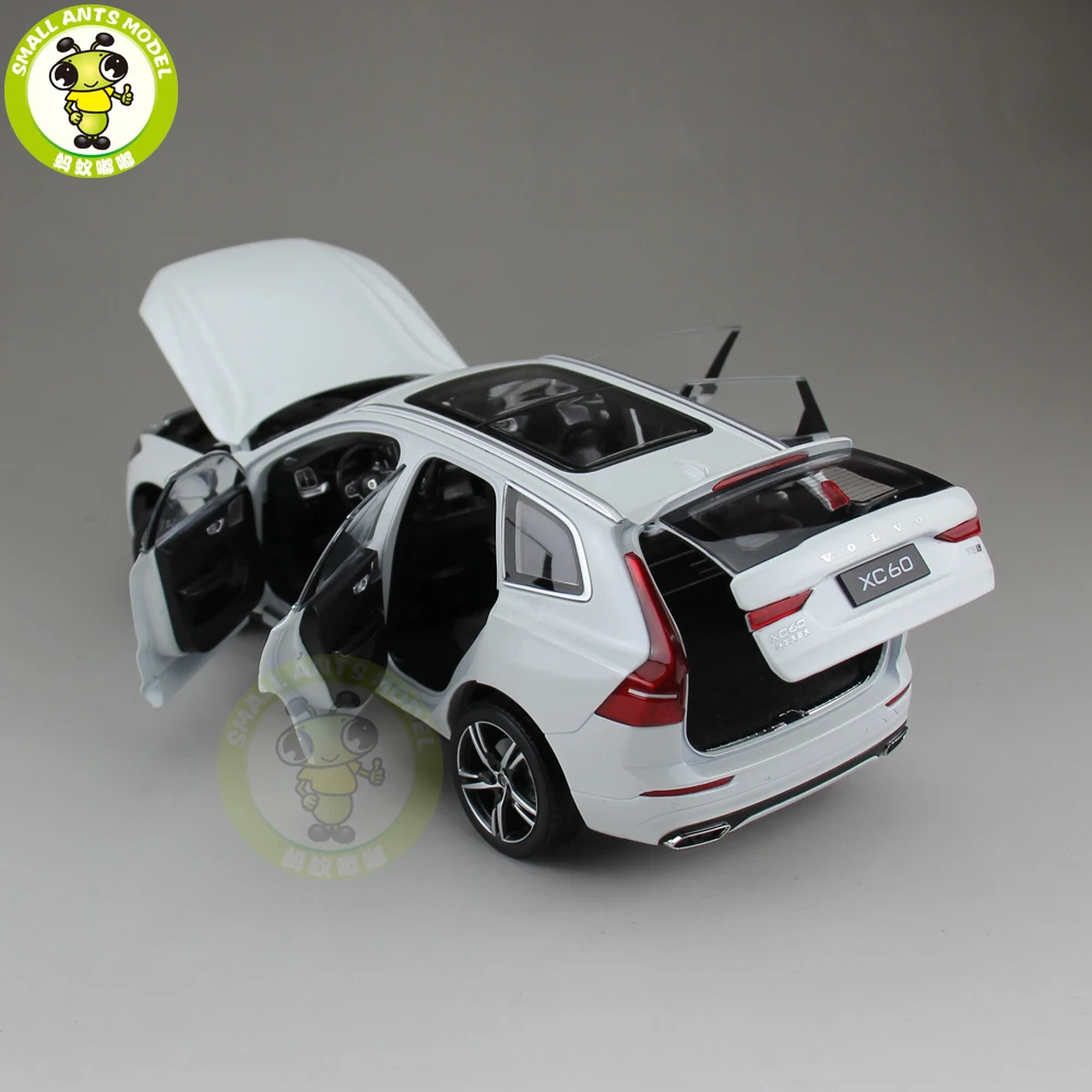 1/18 все новые Volvo XC60 SUV литая модель металлическая модель автомобиля SUV Подарочная коллекция хобби белый цвет