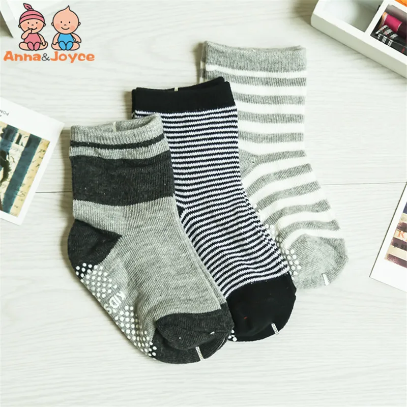 12 пар/лот для маленьких мальчиков носки детские носки нескользящие носки Размер 12-15 см для От 1 до 3 лет Htws0001