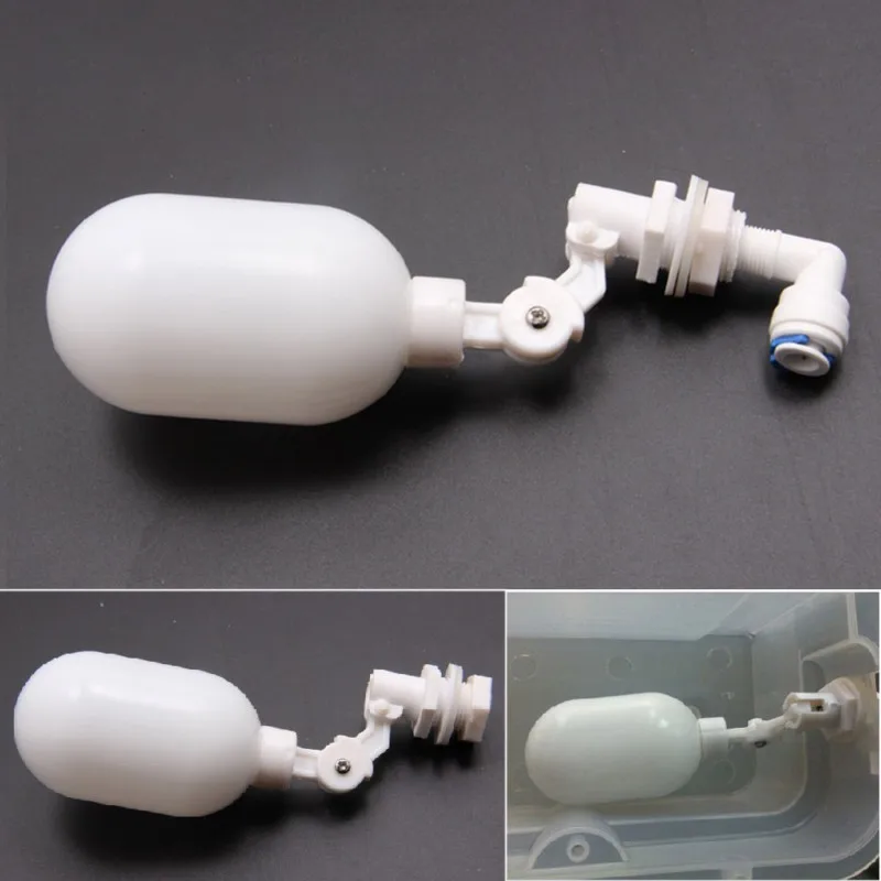 New Automatic Fill Feed Fish Tank Float Ball Valve Shut off 14 Cleaning Fish Tank Aquarium RO Water Reverse Osmosis System Tool (5)
