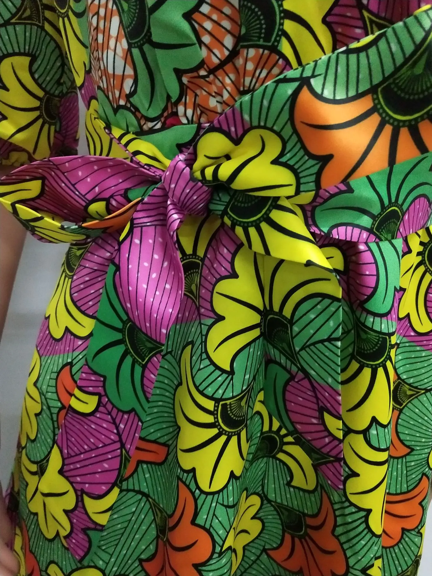 2019 Новое поступление Модная Соблазнительная летняя стиле африканских женщин большие размеры длинные печати платье S-XXL