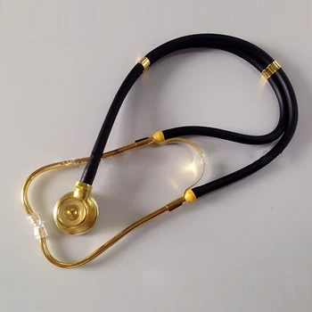 

Double Head Stethoscope Professional Multifunctional Medical Fetal Heart Rate Estetoscopio Auscultation Dual Tube Health Care