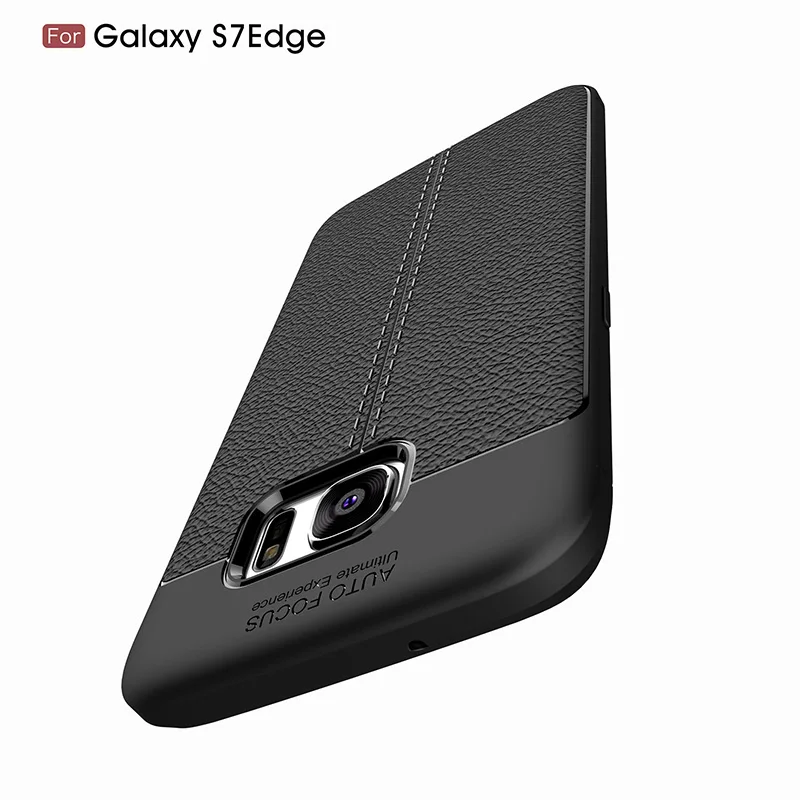 litchi leather silicone case samsung s7 edge (9)