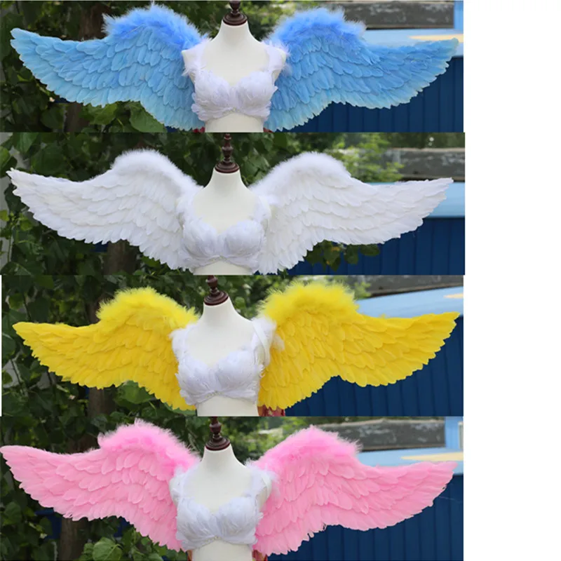 

Solid 10color+ props catwalk show props festival Angel wings Window props underwear catwalk Model T station serves props